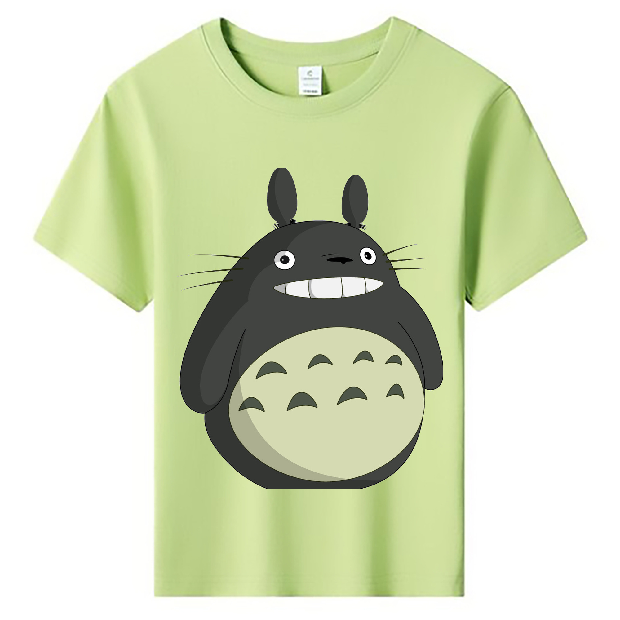 （画像用） となりのトトロ 草壁メイ 草壁サツキ My Neighbor Totoro Satsuki Kusakabe Mei Kusakabe 綿100％キッズTシャツ（フロントプリント）